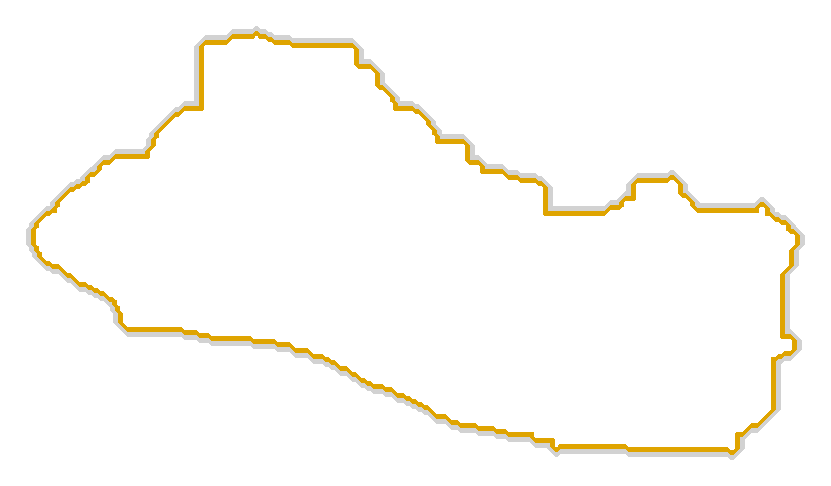 Mapa de El Salvador con la ubicación del Colegio La Sagrada Familia